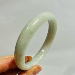 Burma type A jadeite  jade bangle/ 55.59mm